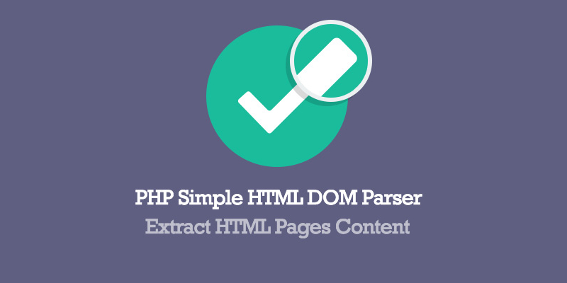 Simple HTML DOM PHP примеры